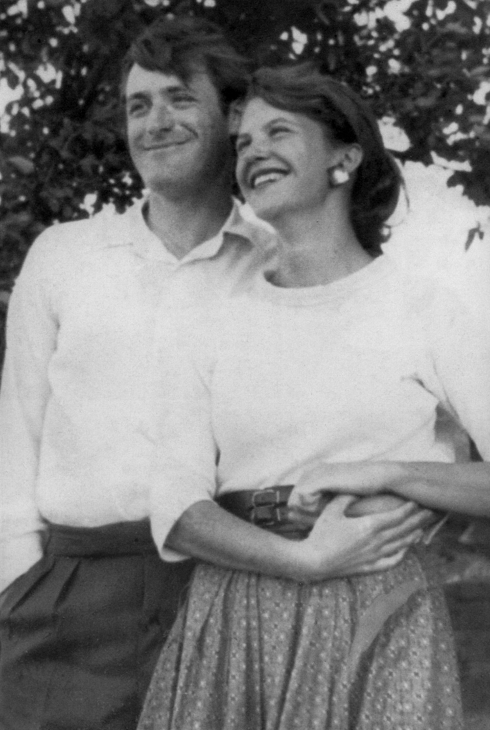 Sylvia Plath and Ted Hughes, Yorkshire, England, 1956